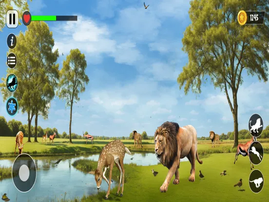 Lion Games 3D Simulator Jungle iPad  স্ক্রিনশট