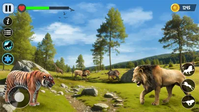 Lion Games 3D Simulator Jungle স্ক্রিনশট