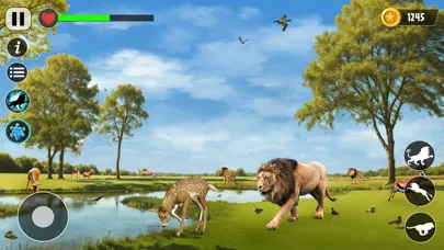 Lion Games 3D Simulator Jungle স্ক্রিনশট