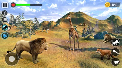 Lion Games 3D Simulator Jungle স্ক্রিনশট
