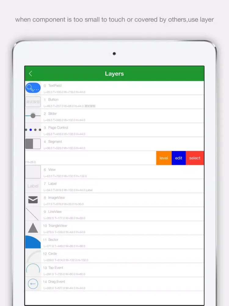 Prototype UI Pro-mobile App prototyping ui design iPad  Screenshots