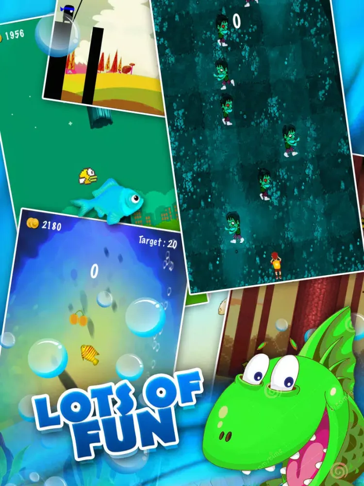 Zrzuty ekranu 24 Games in 1 - Fish Wish Win free fishes & tanks iPad 
