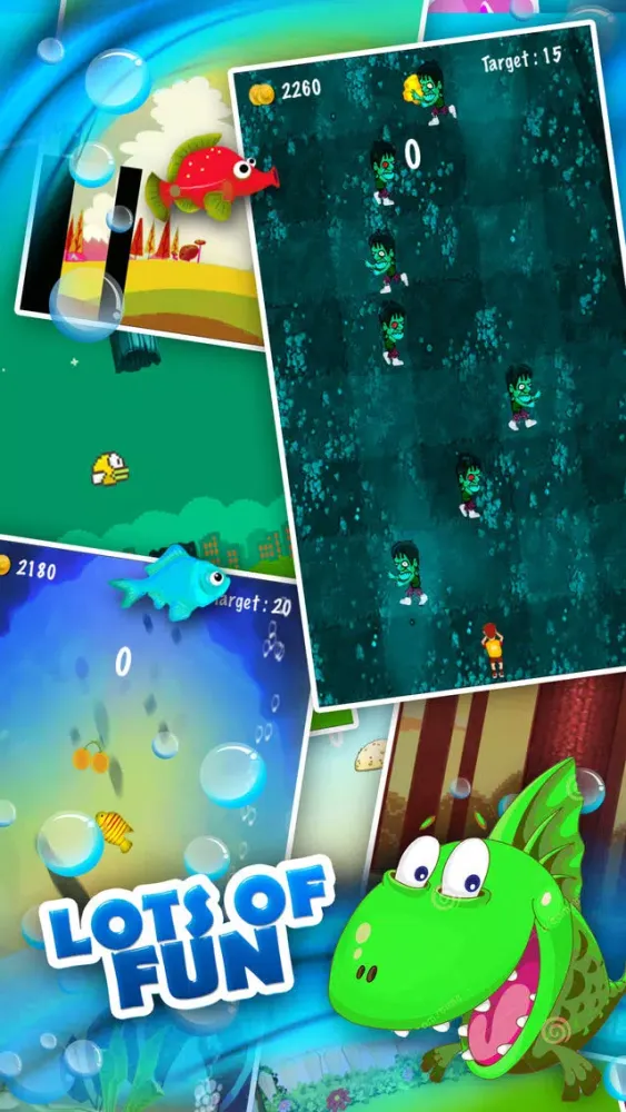 Zrzuty ekranu 24 Games in 1 - Fish Wish Win free fishes & tanks