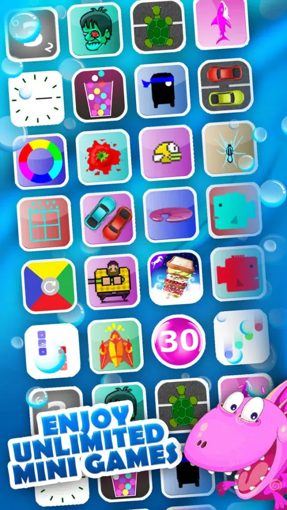 Zrzuty ekranu 24 Games in 1 - Fish Wish Win free fishes & tanks