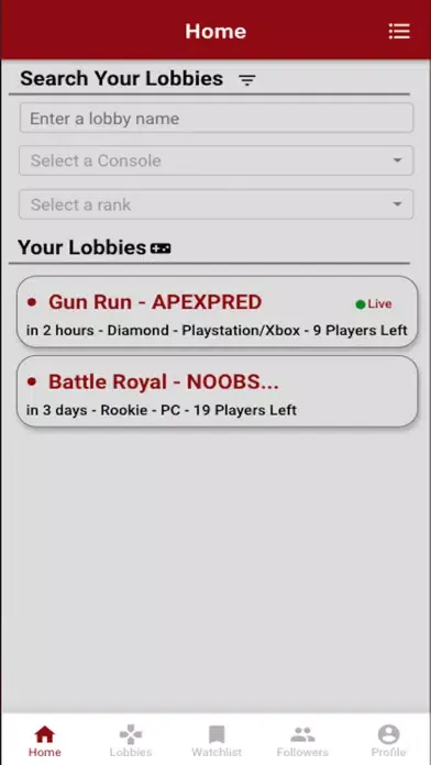 Ảnh chụp màn hình của CLA - Custom Lobbies for Apex