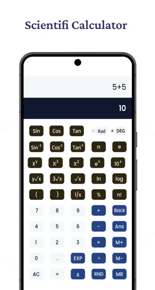 Tangkapan skrin Calcxpert: Everyday Calculator