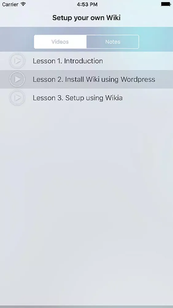 Setup your own Wiki应用截图