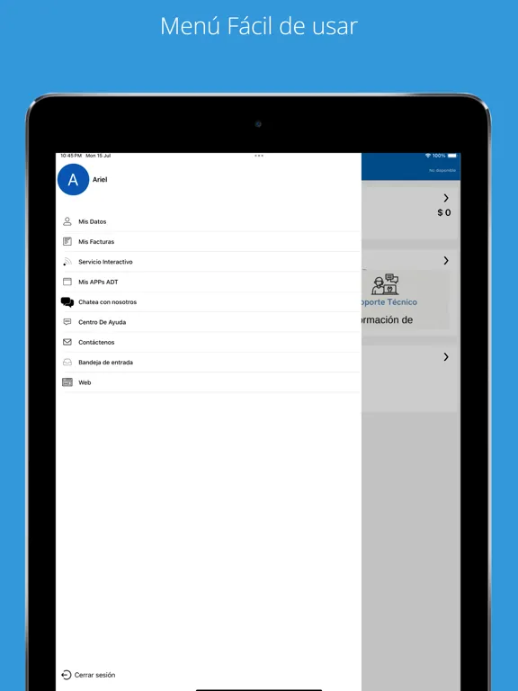 Clientes ADT Uruguay iPad  Ekran Görüntüleri