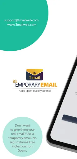 tMail - Temporary Email スクリーンショット