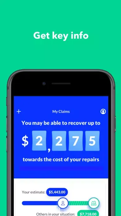 Claims Calculator Screenshots