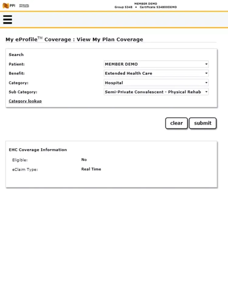 PPI Benefits iPad  Ekran Görüntüleri