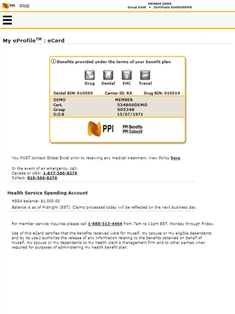 PPI Benefits iPad  Ekran Görüntüleri