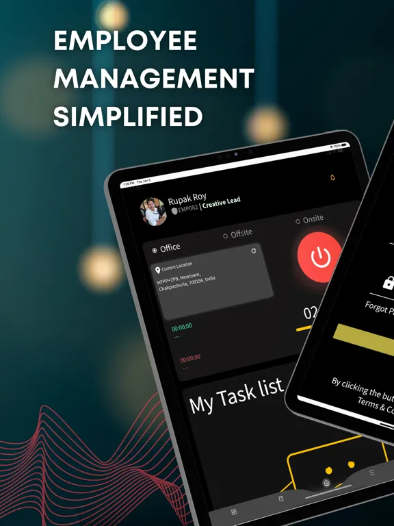 ClaimzHRMS iPad  Screenshots