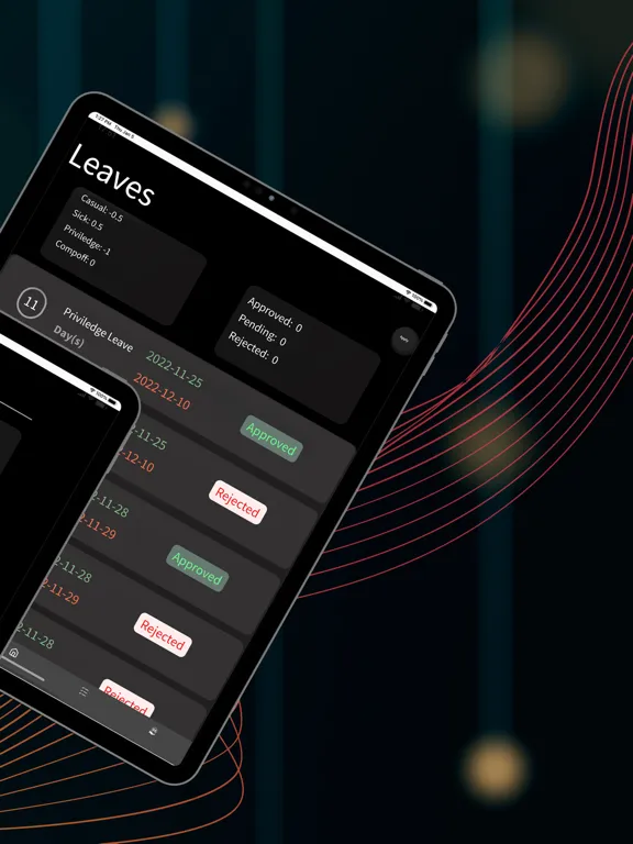 ClaimzHRMS iPad  Screenshots