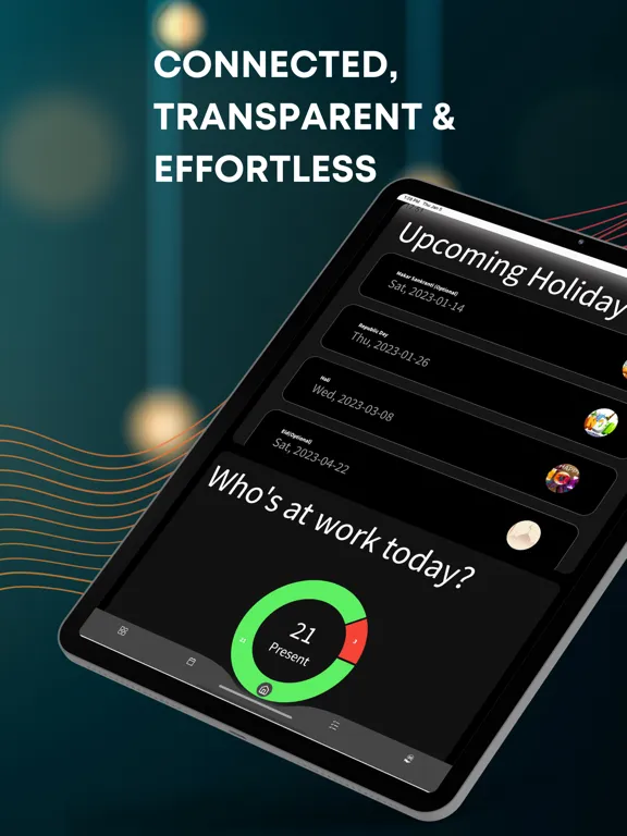 ClaimzHRMS iPad  Screenshots