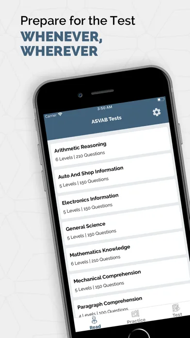 تصاویر ASVAB Practice Test Master