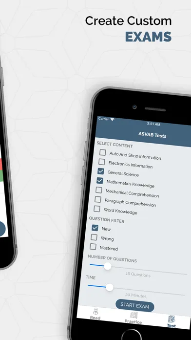 تصاویر ASVAB Practice Test Master