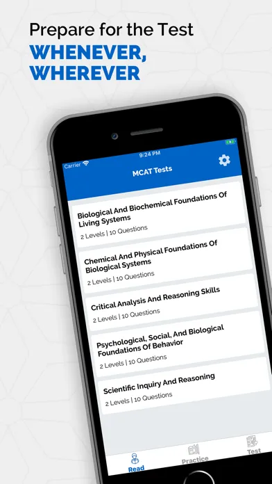 MCAT Practice Tests स्क्रीनशॉट