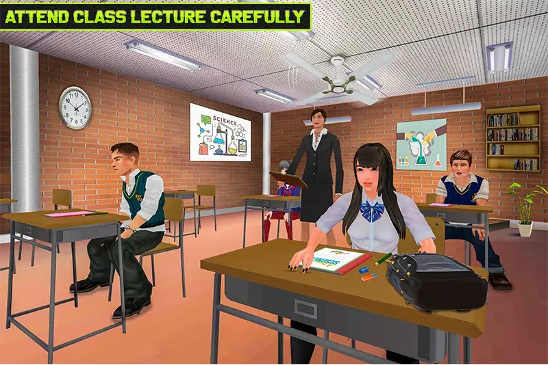 Virtual High School Life Sim应用截图