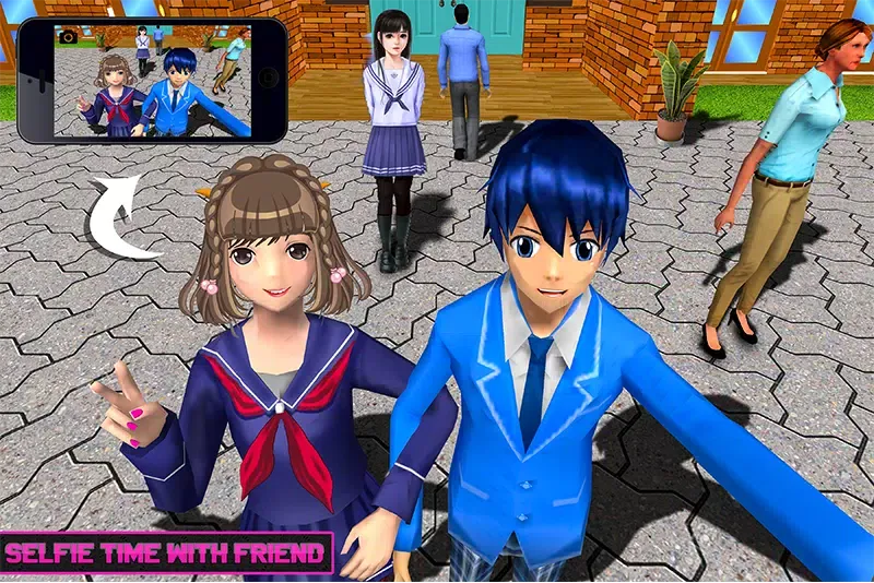 Virtual High School Life Sim应用截图
