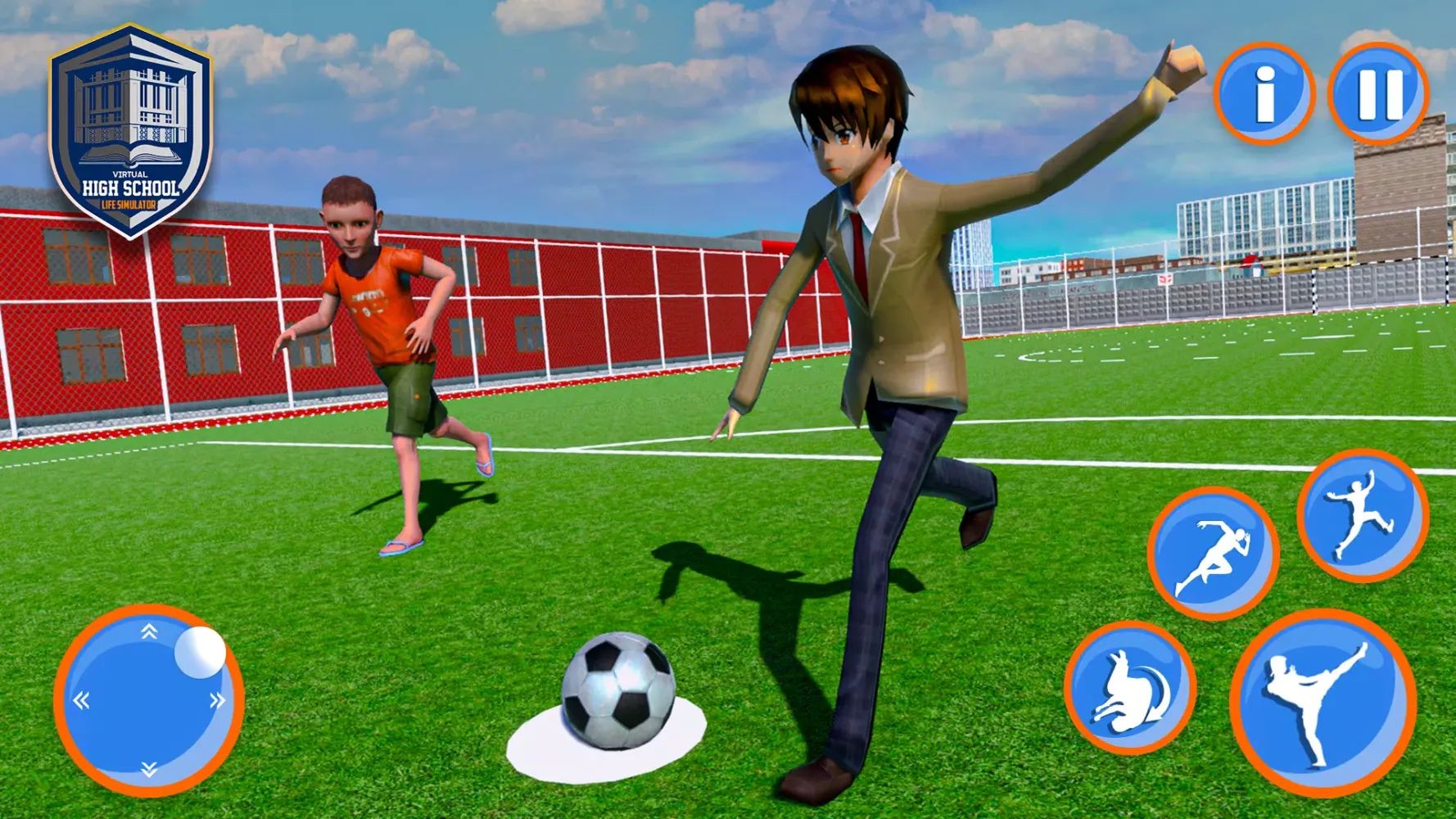 Virtual High School Life Sim应用截图