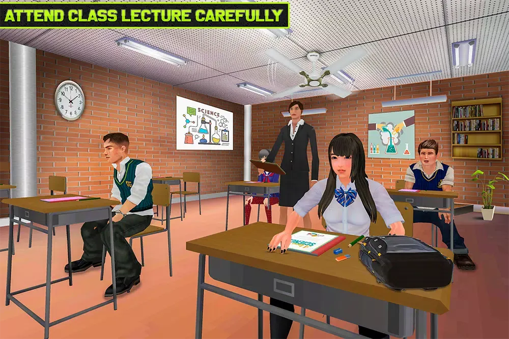 Virtual High School Life Sim应用截图