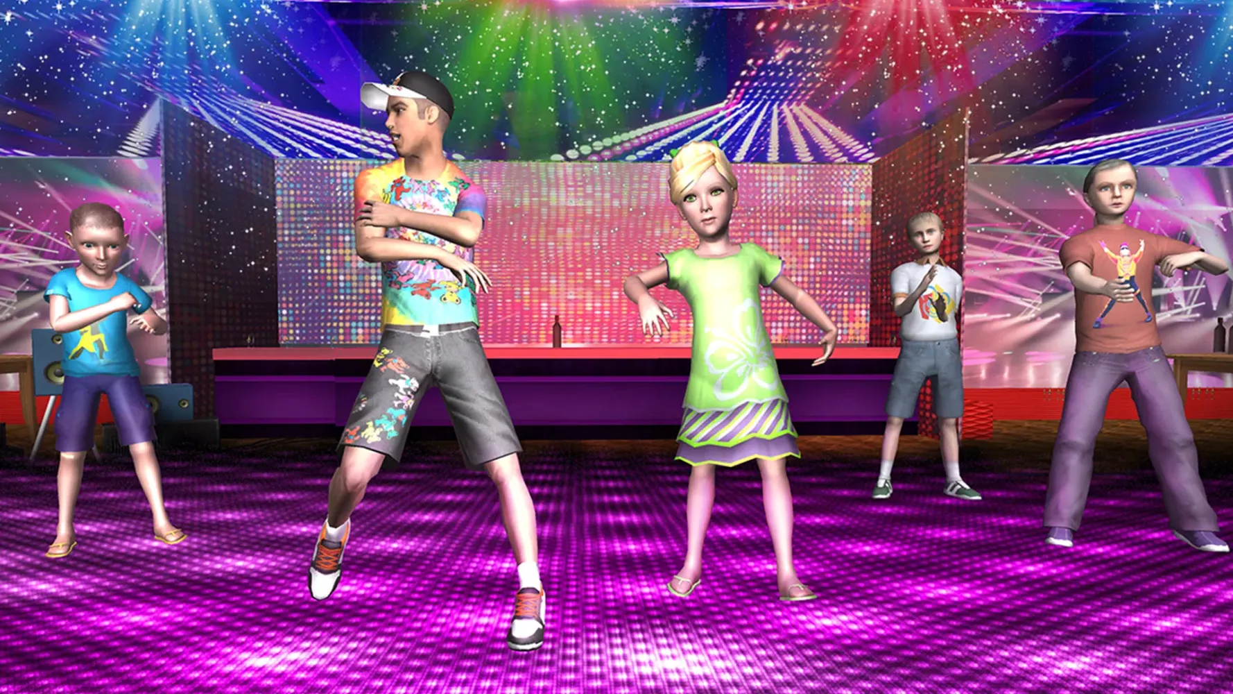 Kids Dance Game Battle Floss Screenshots