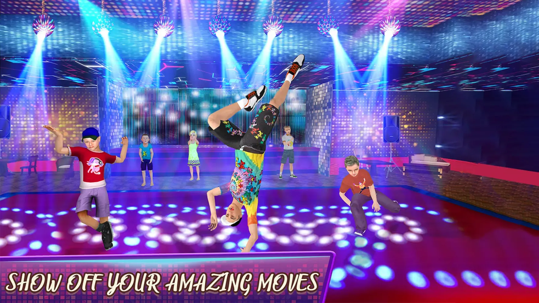 Kids Dance Game Battle Floss Screenshots