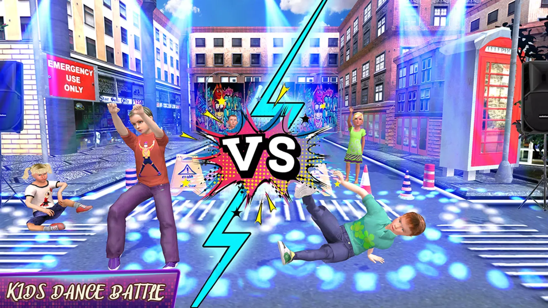 Kids Dance Game Battle Floss Screenshots