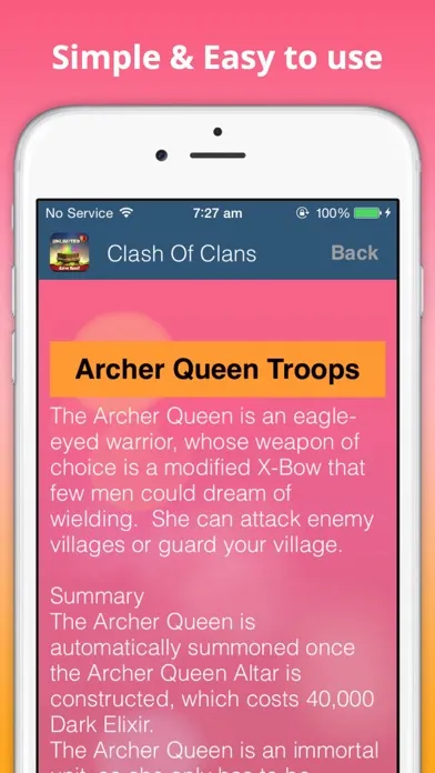 Zrzuty ekranu Guide For Clash Of Clans-Tips and Hints