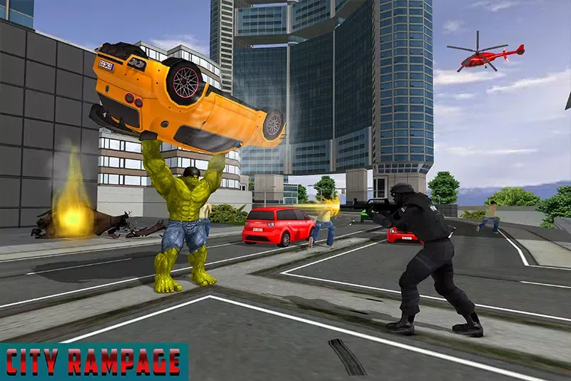 Capturas de tela do Monster Hero City Battle