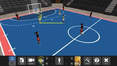 ภาพหน้าจอของ TacticalPad Futsal & Handball