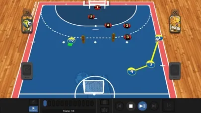 ภาพหน้าจอของ TacticalPad Futsal & Handball