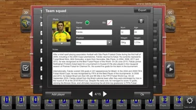 ภาพหน้าจอของ TacticalPad Futsal & Handball