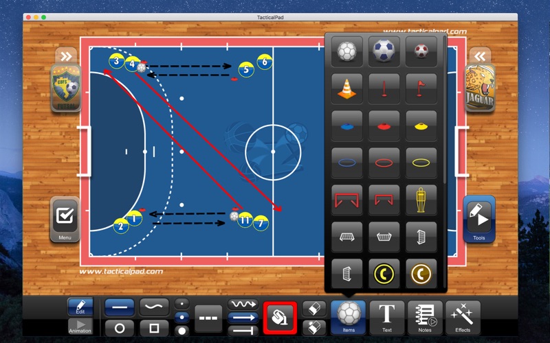 TacticalPad Futsal Handball应用截图