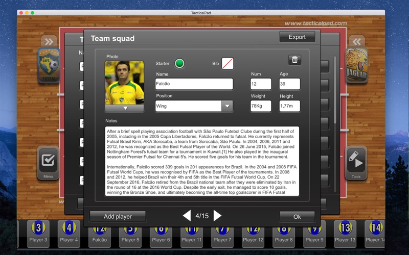TacticalPad Futsal Handball应用截图