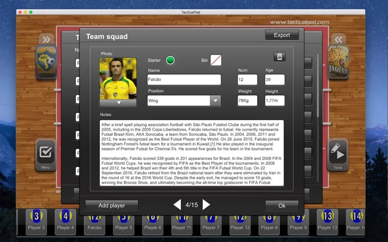 TacticalPad Futsal Handball سکرین شاٹس