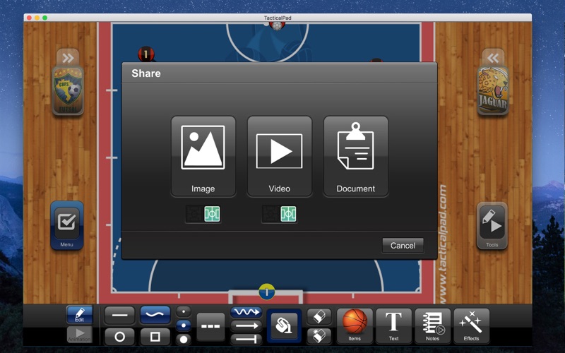 TacticalPad Futsal Handball应用截图
