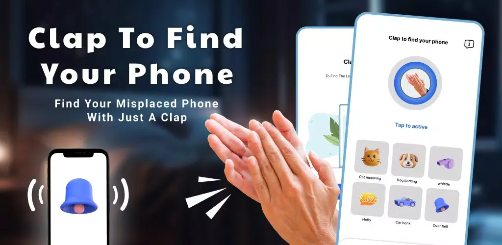 Tangkapan layar Find My Phone by Clap