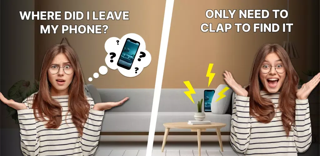 Tangkapan layar Find My Phone by Clap
