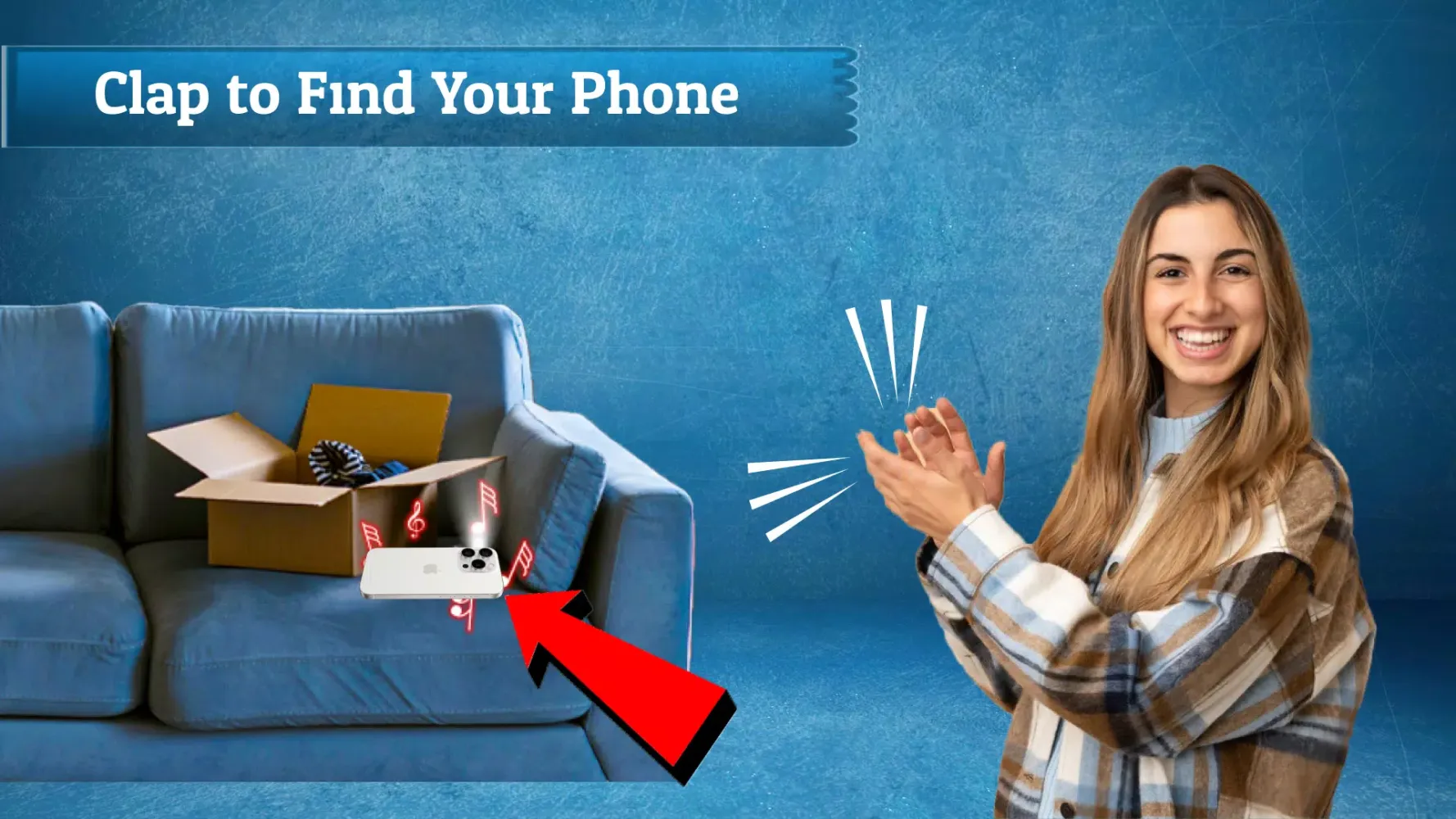 Ai Find My Phone Clap, Whistle Screenshots