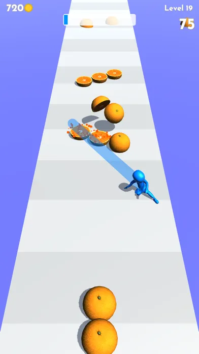 Tangkapan skrin Slice Dash