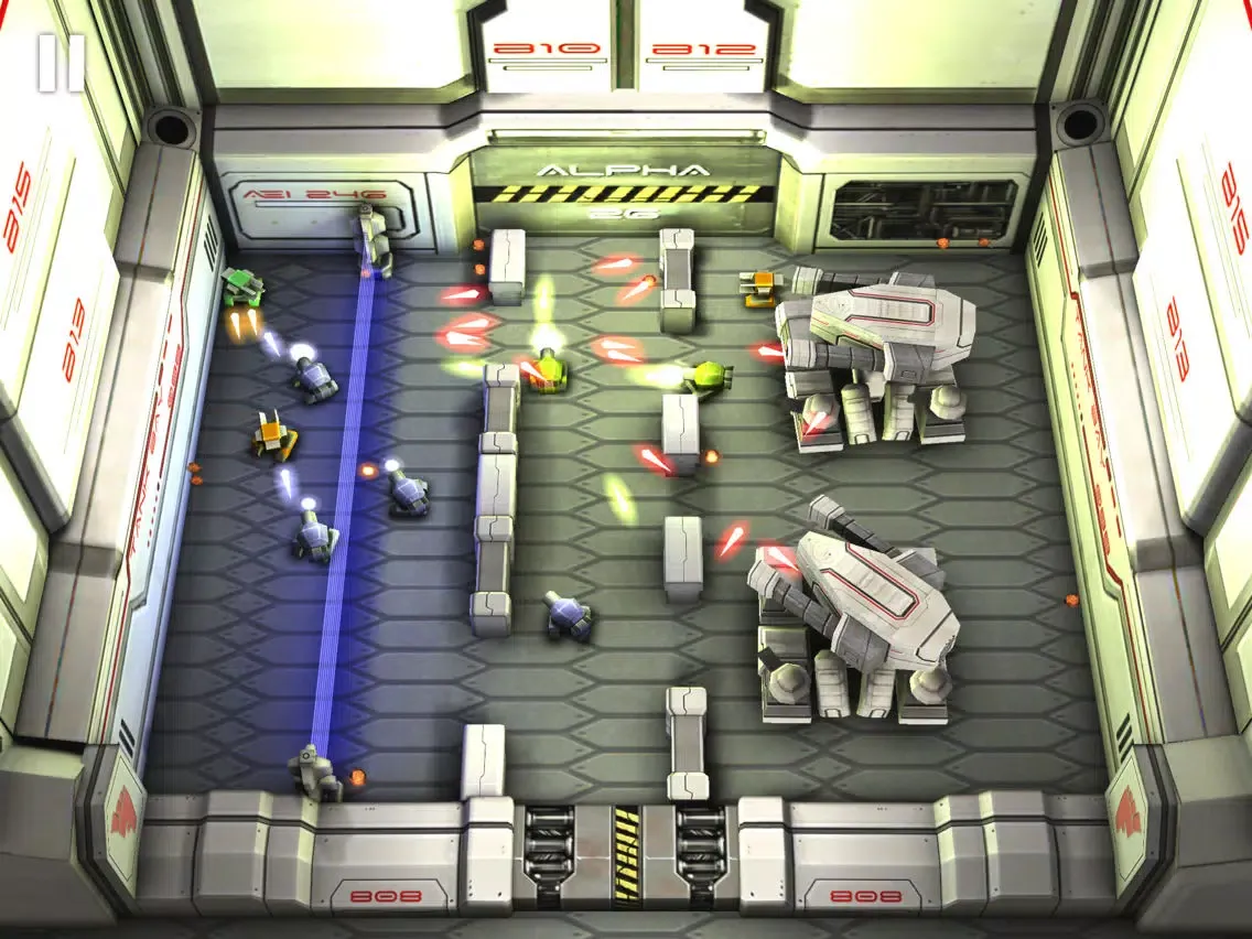 Tank Hero: Laser Wars iPad  سکرین شاٹس