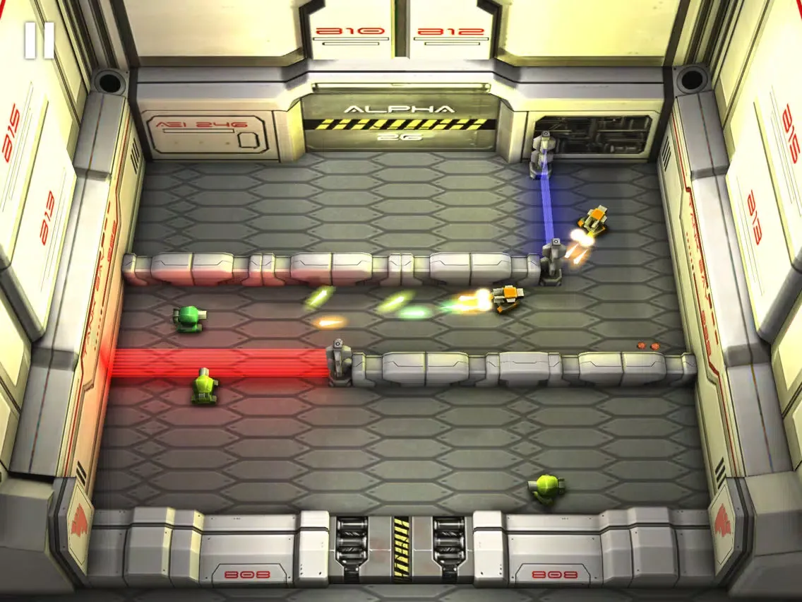 Tank Hero: Laser Wars iPad  سکرین شاٹس