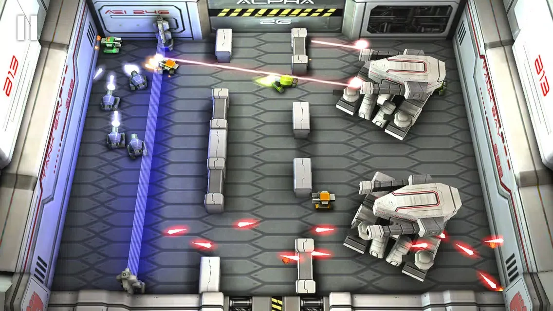 Tank Hero: Laser Wars سکرین شاٹس