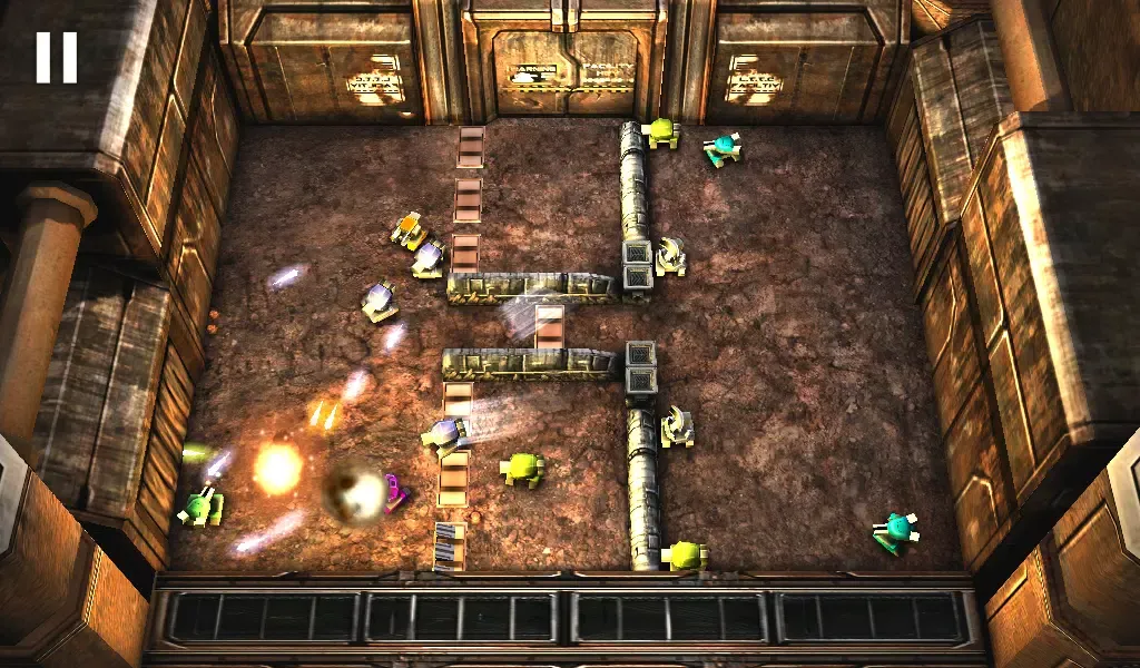 Tangkapan skrin Tank Hero: Laser Wars