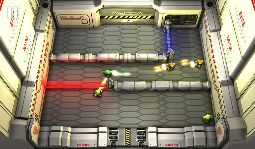 Tangkapan skrin Tank Hero: Laser Wars