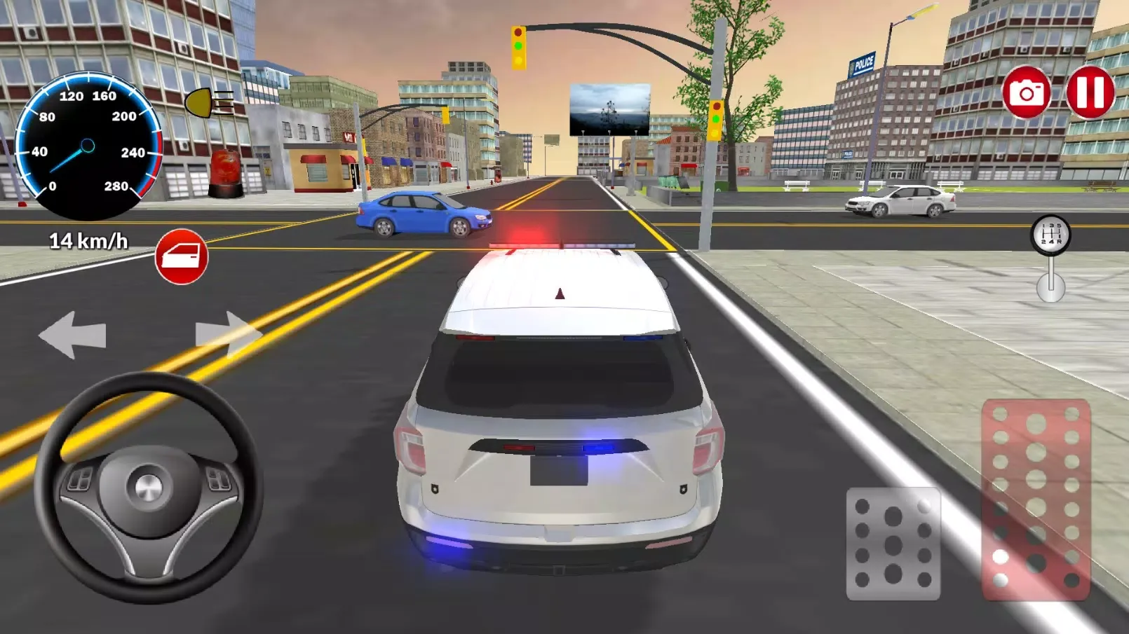 American Police Car Driving Screenshots