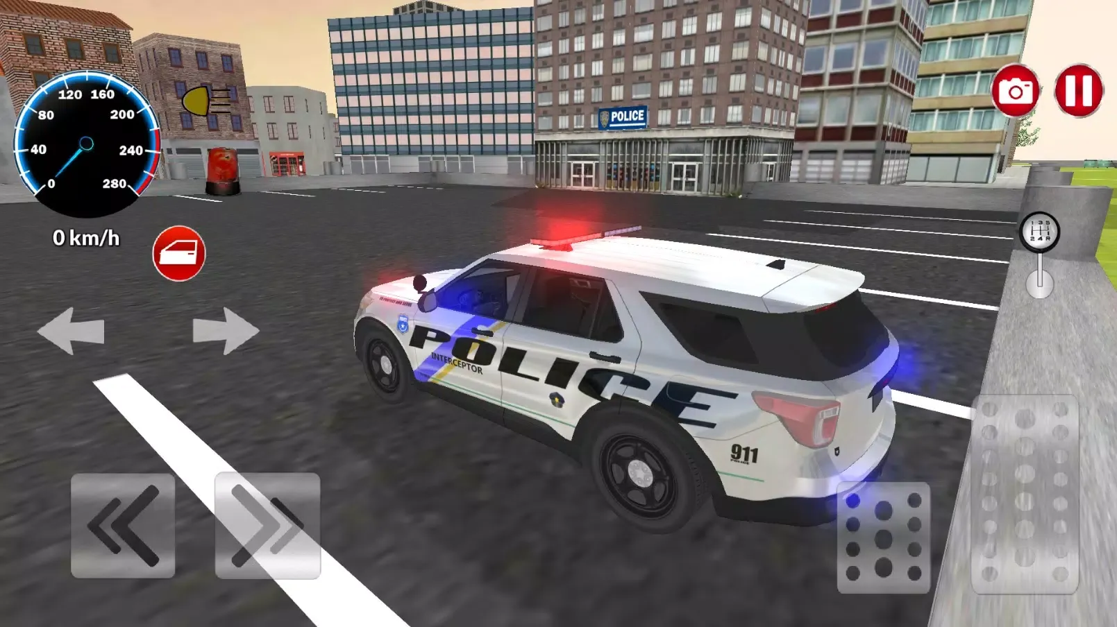 American Police Car Driving Screenshots