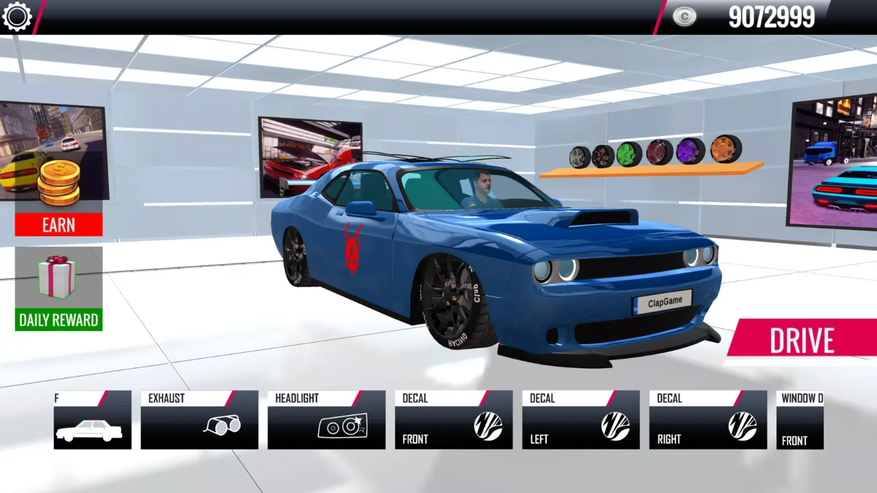 Challenger Muscle Car: Racing Screenshots